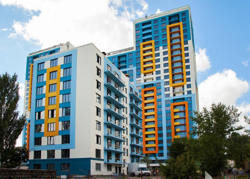 Apartment On Bogatyrskaya 6A Киев Экстерьер фото
